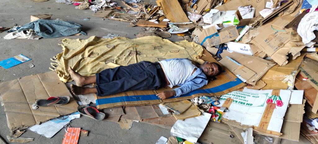 విధి నిర్వహణలో మరణించిన సెక్యూరిటీ గార్డు