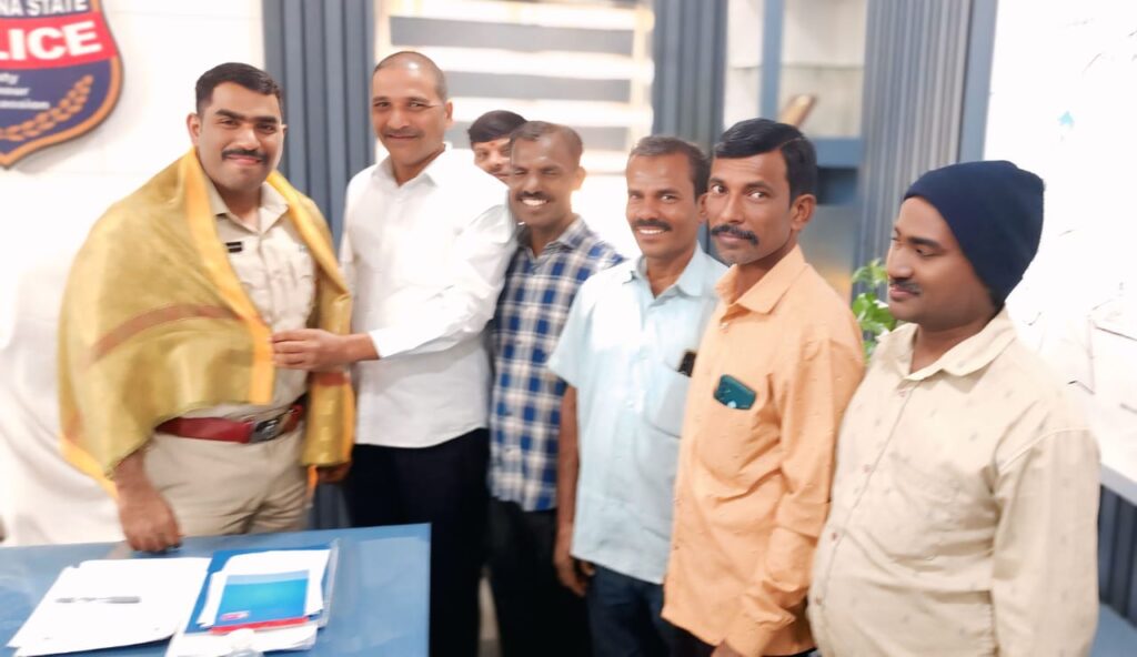 నూతనంగా బాధ్యతలు స్వీకరించిన ఇన్స్పెక్టర్ ఆఫ్ పోలీస్ రాజేంద్రనగర్