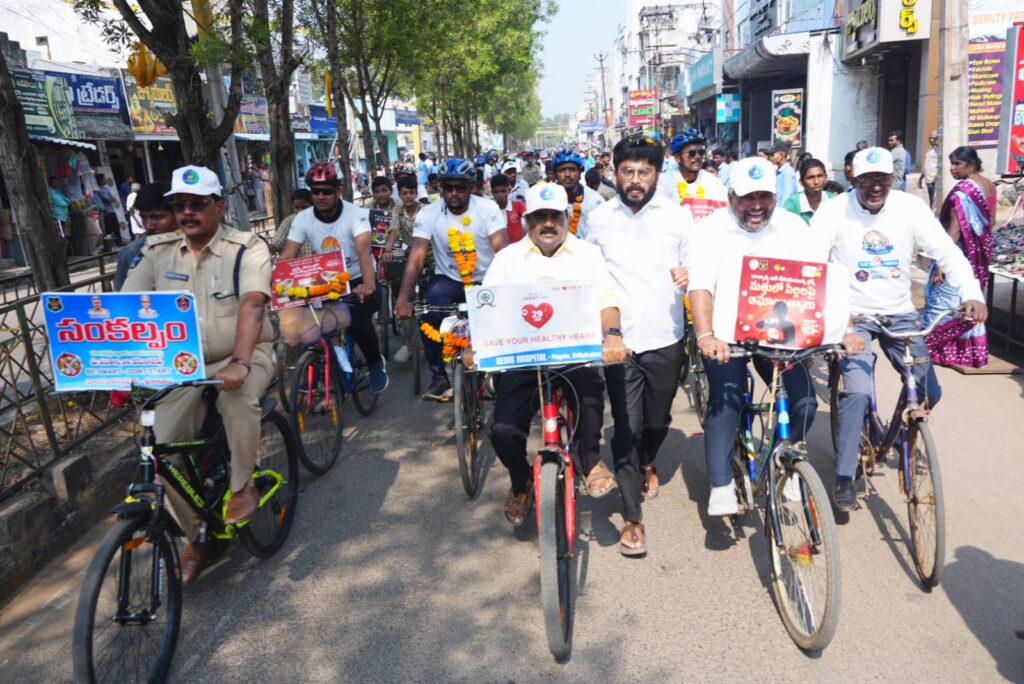 డ్రగ్స్ కి వ్యతిరేకంగా సైకిల్ యాత్ర!