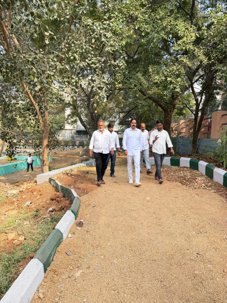 పార్కుల అభివృద్ధి… ప్రభుత్వ ప్రధాన లక్ష్యం