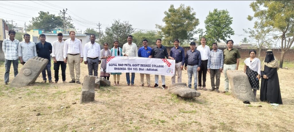 భైంసా ప్రభుత్వ డిగ్రీ కళాశాల చరిత్రకా క్షేత్ర పర్యటన.