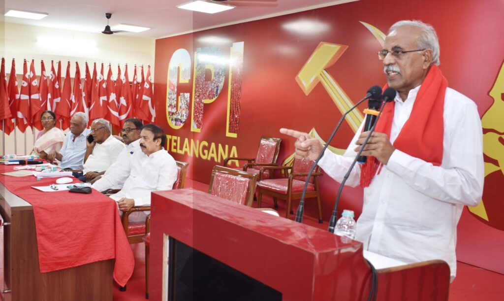 ప్రజా ఉద్యమాల ద్వారానే ప్రజల సమస్యలు తీరుతాయి పల్లా వెంకటరెడ్డి