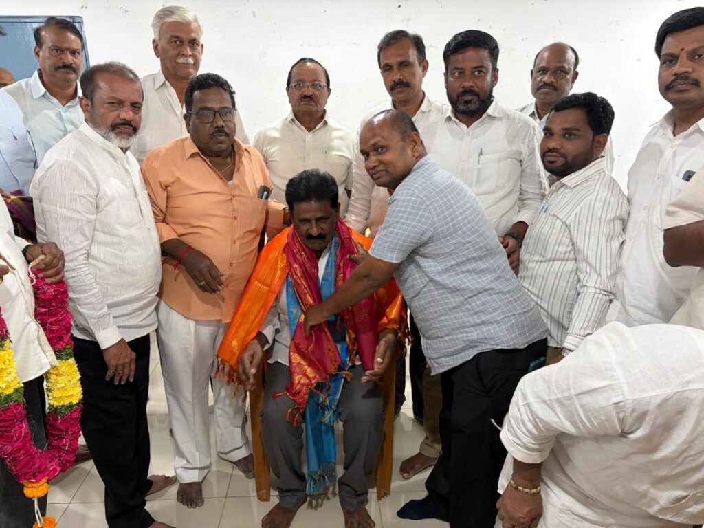 తెలంగాణ రాష్ట్ర గవర్నమెంటు రిటైర్డ్  ఎంప్లాయిస్ యూనియన్ నూతన అధ్యక్షులు వెంకట్ రెడ్డి