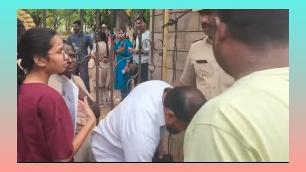ఫాదర్స్ డే రోజు కూతురి కోసం పోలీసుల కాలు మొక్కిన తండ్రి