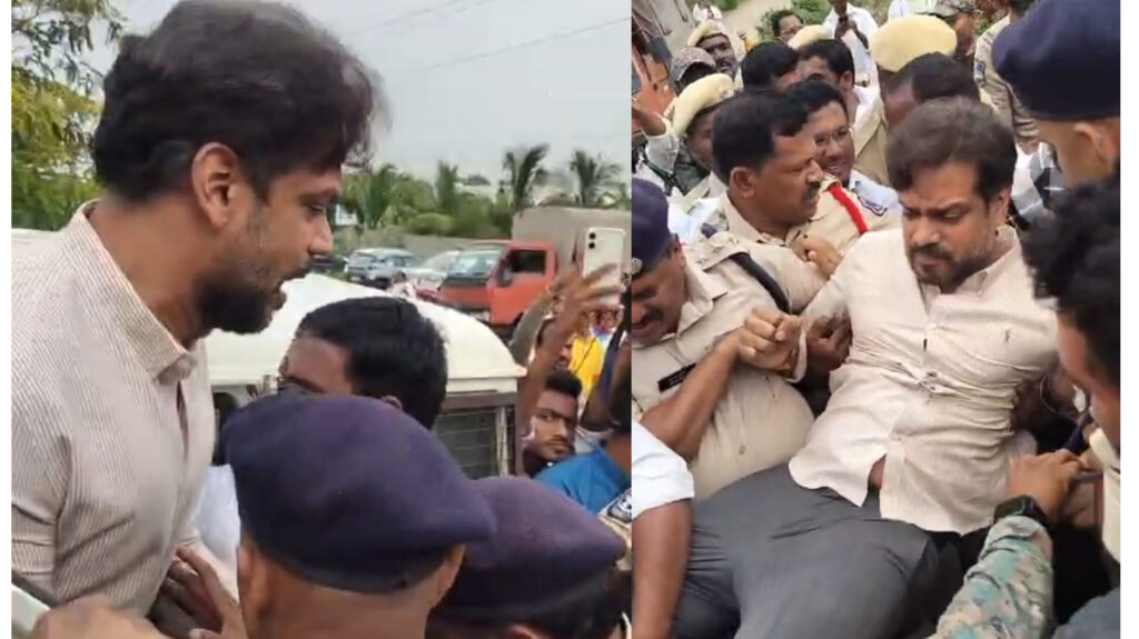 బహదూర్ గూడకూ వెళ్లిన  పట్లోళ్ల కార్తీక్ రెడ్డి అరెస్ట్