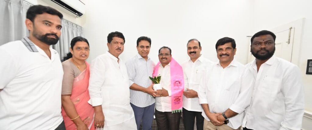 శేరిలింగంపల్లిలో బిఆర్ఎస్  లోకి భారీ చేరికలు