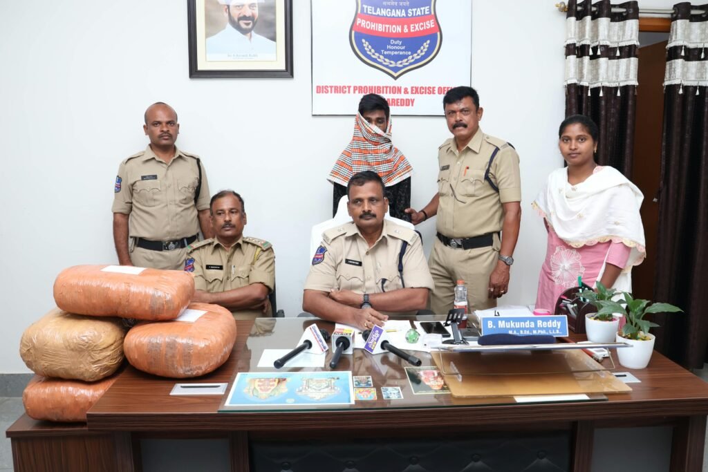 18 కిలోల గంజాయి పట్టివేత
