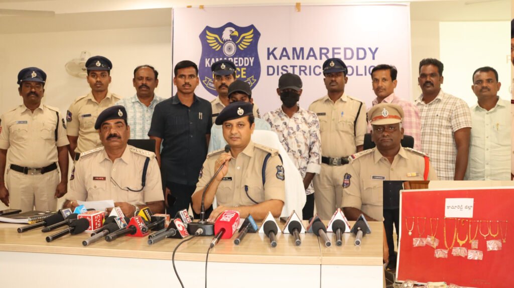 భారీ దొంగతనం కేసును ఛేదించిన పోలీసులు